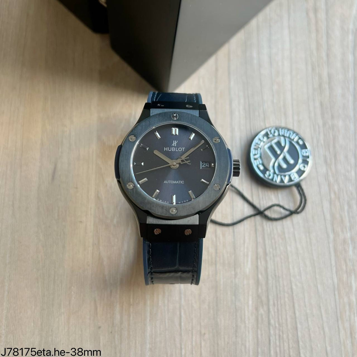 HUBLOT CLASSIC FUSION PRETO 38MM SUPER CLONE