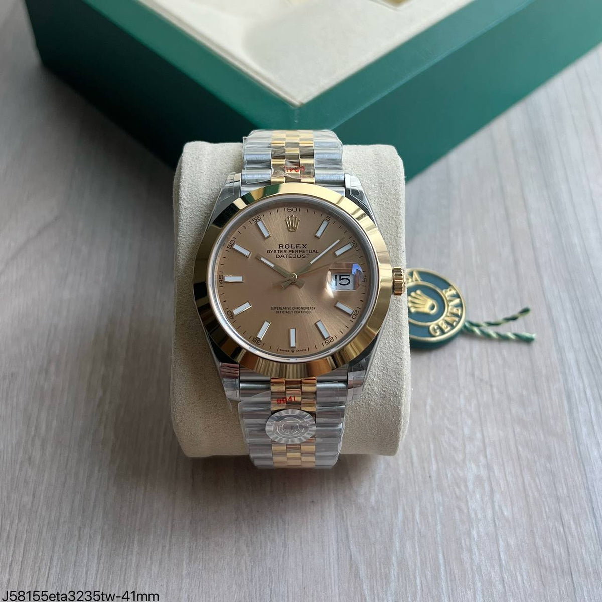 relogio super clone rolex prata dourado
