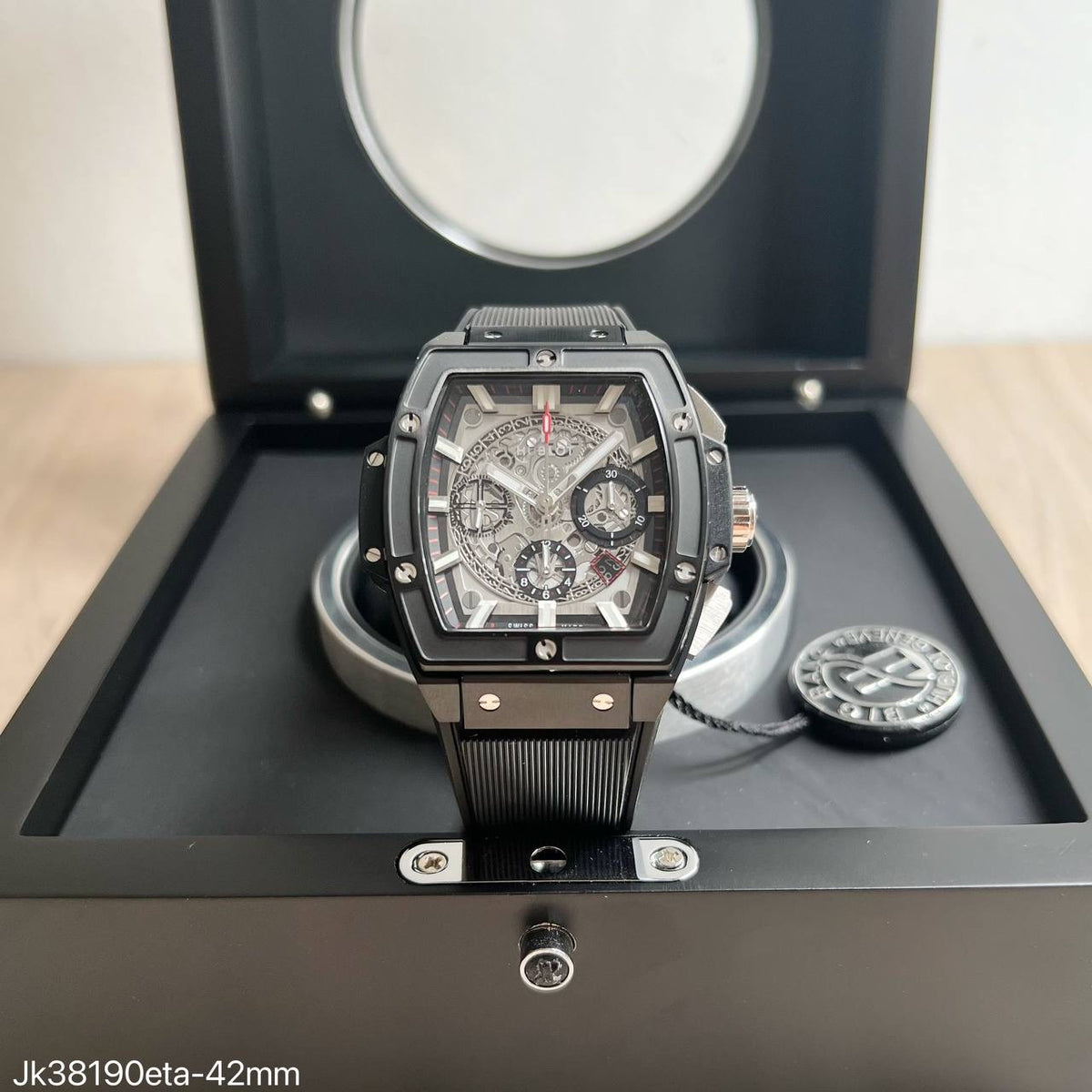 HUBLOT SPIRIT OF BIG BANG PRATA 42MM SUPER CLONE