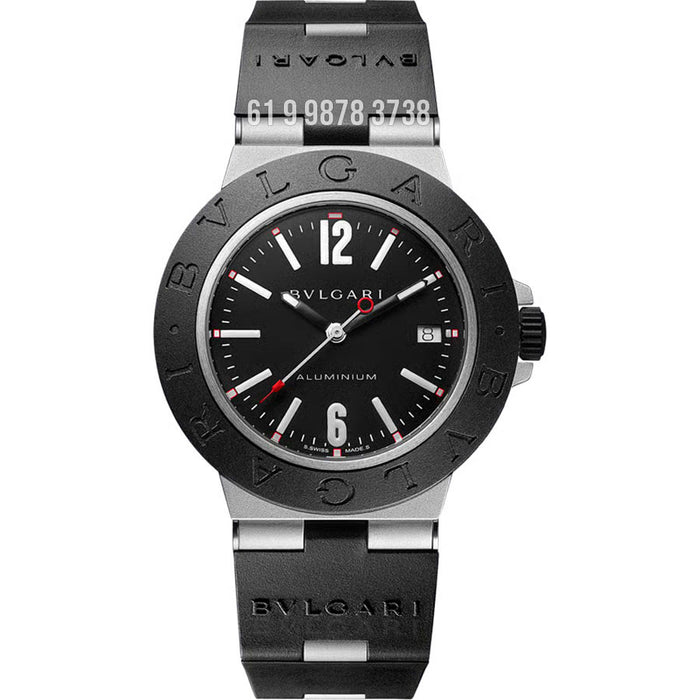 BVLGARI ALUMINIUM BLACK ETA JK48165 SUPER CLONE
