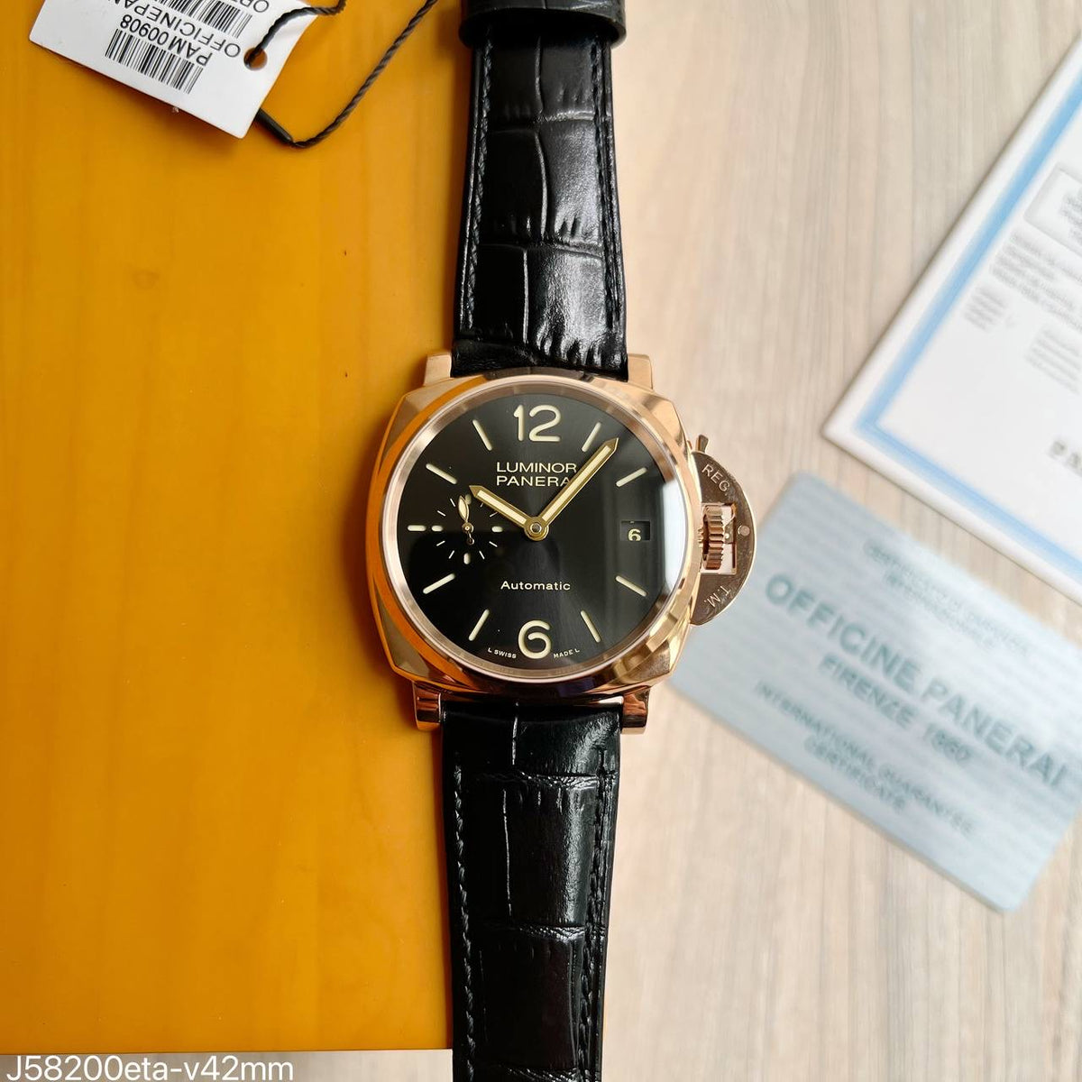 PANERAI LUMINOR ROSE ETA SUPER CLONE
