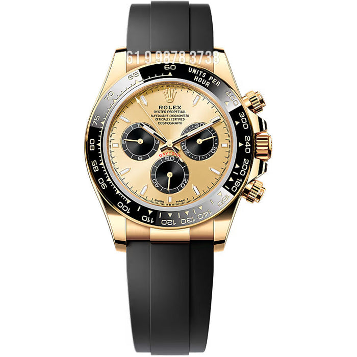 ROLEX DAYTONA 126518LN ETA 4131 CLEAN GOLD OYSTER FLEX SUPER CLONE