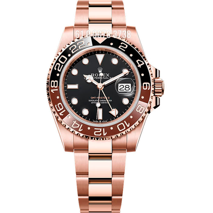 ROLEX GMT MASTER II ROSE SUPER CLONE
