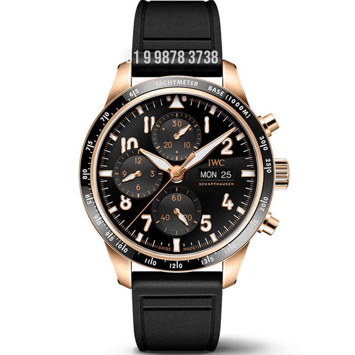 IWC PILOT ROSE BORRACHA SUPER CLONE
