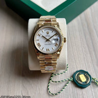 ROLEX DAY DATE GOLD ETA 36MM SUPER CLONE