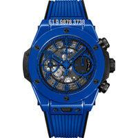 HUBLOT BIG BANG UNICO CERÂMICA BLUE ETA SUPER CLONE