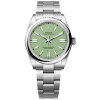 ROLEX OYSTER PERPETUAL PISTACHIO 41MM 134300 SUPER CLONE