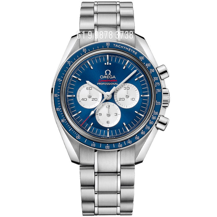 OMEGA SPEEDMASTER MOONWATCH AZUL 42MM SUPER CLONE