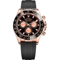 ROLEX DAYTONA 116515LN ROSE  BORRACHA 40MM SUPER CLONE