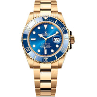 ROLEX SUBMARINER GOLD ETA JK38135 SUPER CLONE