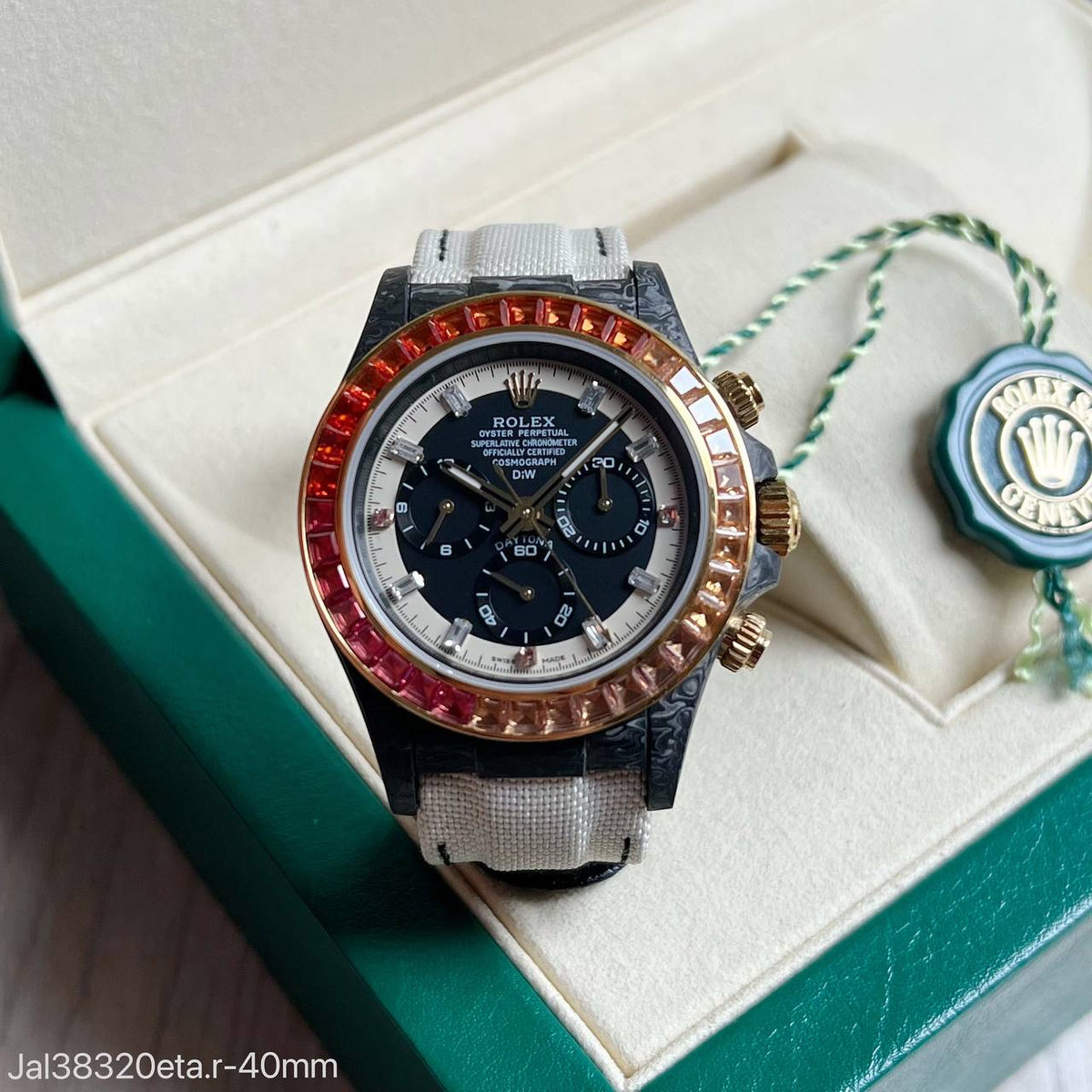 ROLEX DAYTONA DIW CARBONO  40MM SUPER CLONE