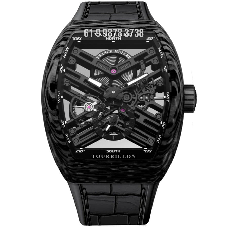 FRANCK MULLER VANGUARD TOURBILLION 43MM SUPER CLONE