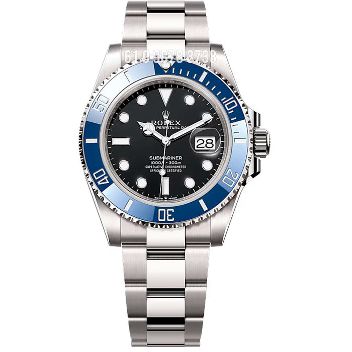 ROLEX SUBMARINER AZUL PRETO 40MM 126619LB SUPER CLONE
