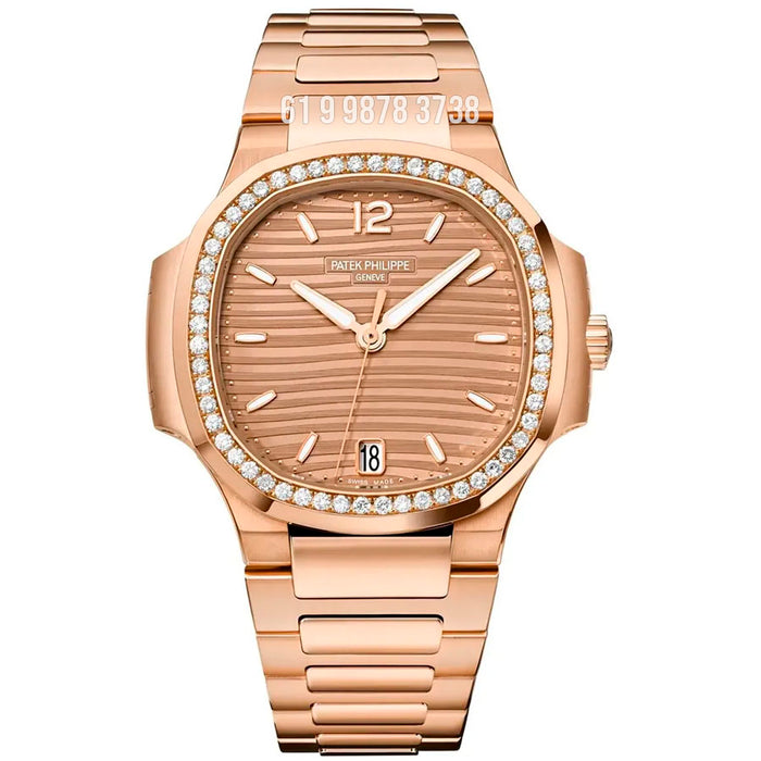 PATEK PHILIPPE NAUTILUS 35MM ROSE SUPER CLONE