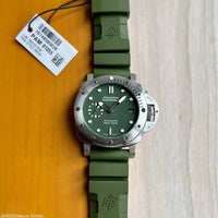 PANERAI SUBMERSIBLE ETA VERDE 9010vs SUPER CLONE