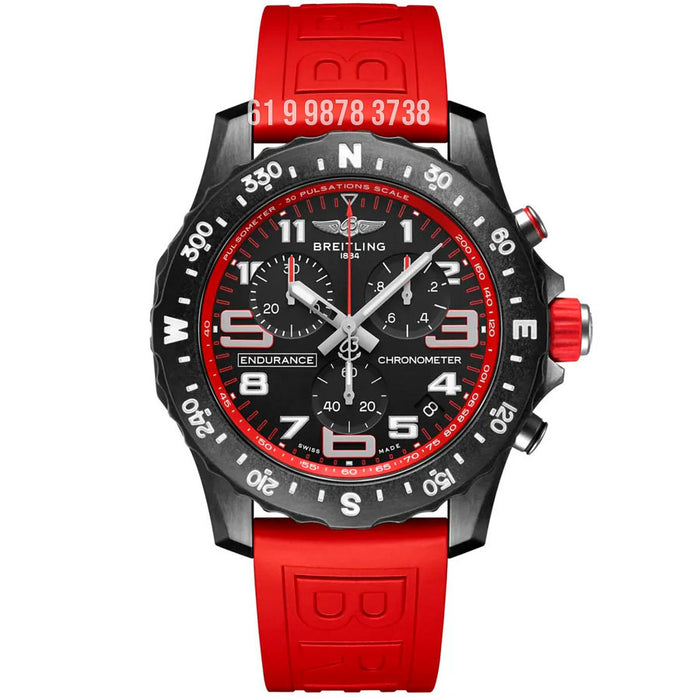 BREITLING ENDURANCE PRO LIGHT Vermelho ETA SUPER CLONE