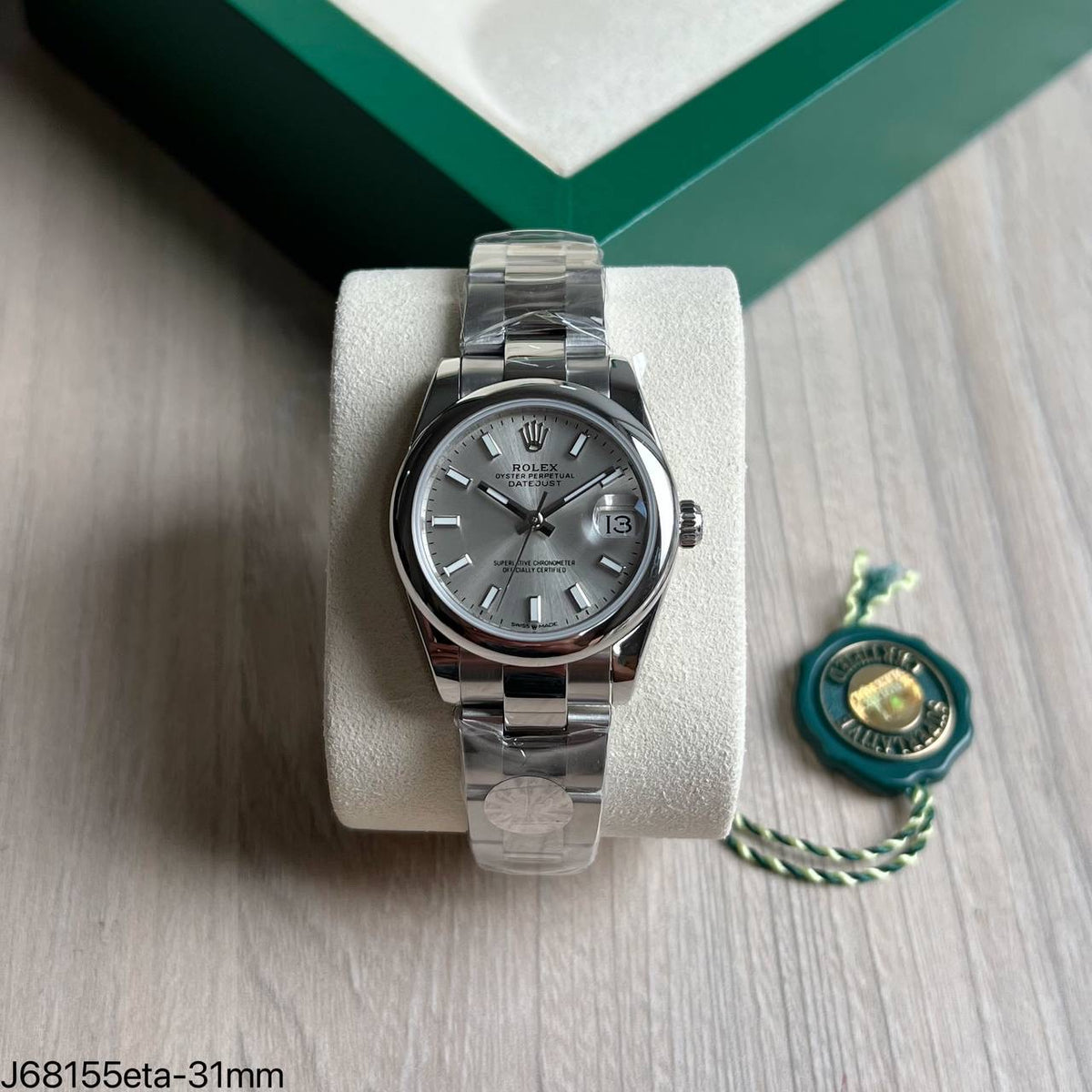 ROLEX DATEJUST 31MM CINZA 278240 SUPER CLONE