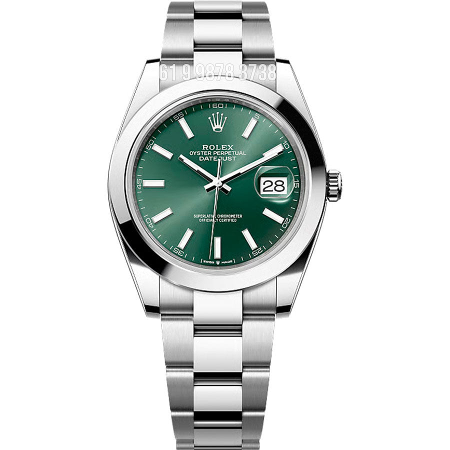 ROLEX DATEJUST VERDE OYSTER 41MM 126334 SUPER CLONE