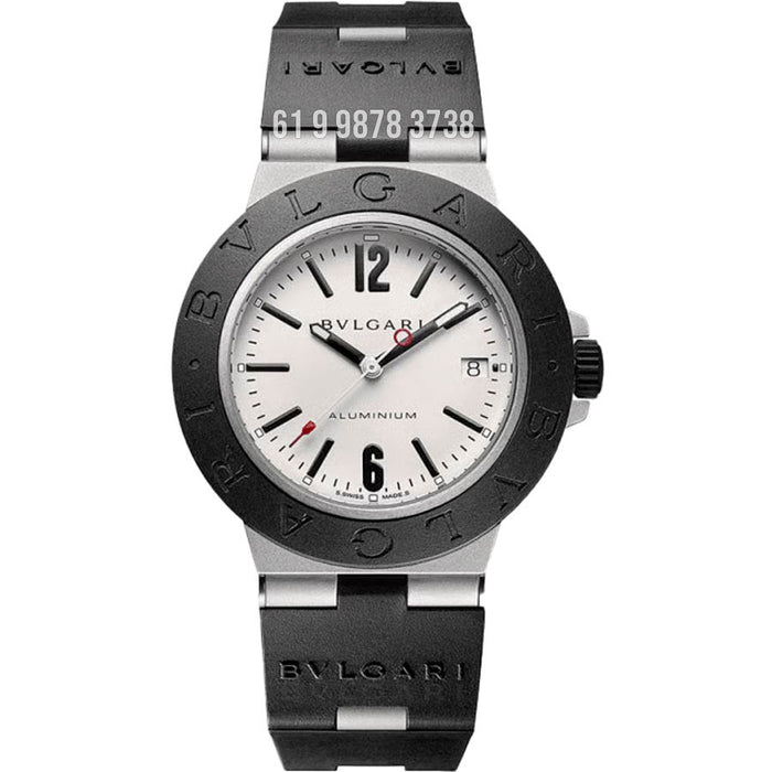 BVLGARI ALUMINIUM WHITE ETA JK48165 SUPER CLONE