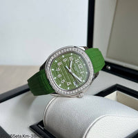 PATEK PHILIPPE AQUANAUT 40MM VERDE BRILHANTE SUPER CLONE