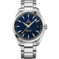OMEGA SEAMASTER AQUATERRA AZUL AMARELO ETA SUPER CLONE