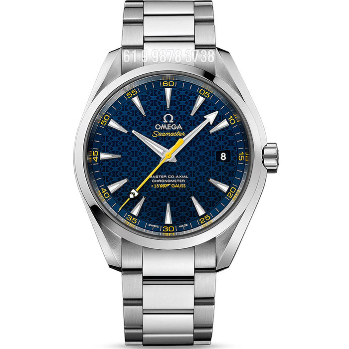 OMEGA SEAMASTER AQUATERRA AZUL AMARELO ETA SUPER CLONE