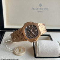 PATEK PHILIPPE NAUTILUS ROSE ETA SUPER CLONE