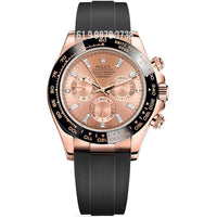 ROLEX DAYTONA 116515LN ROSE BAGUETE BORRACHA 40MM SUPER CLONE
