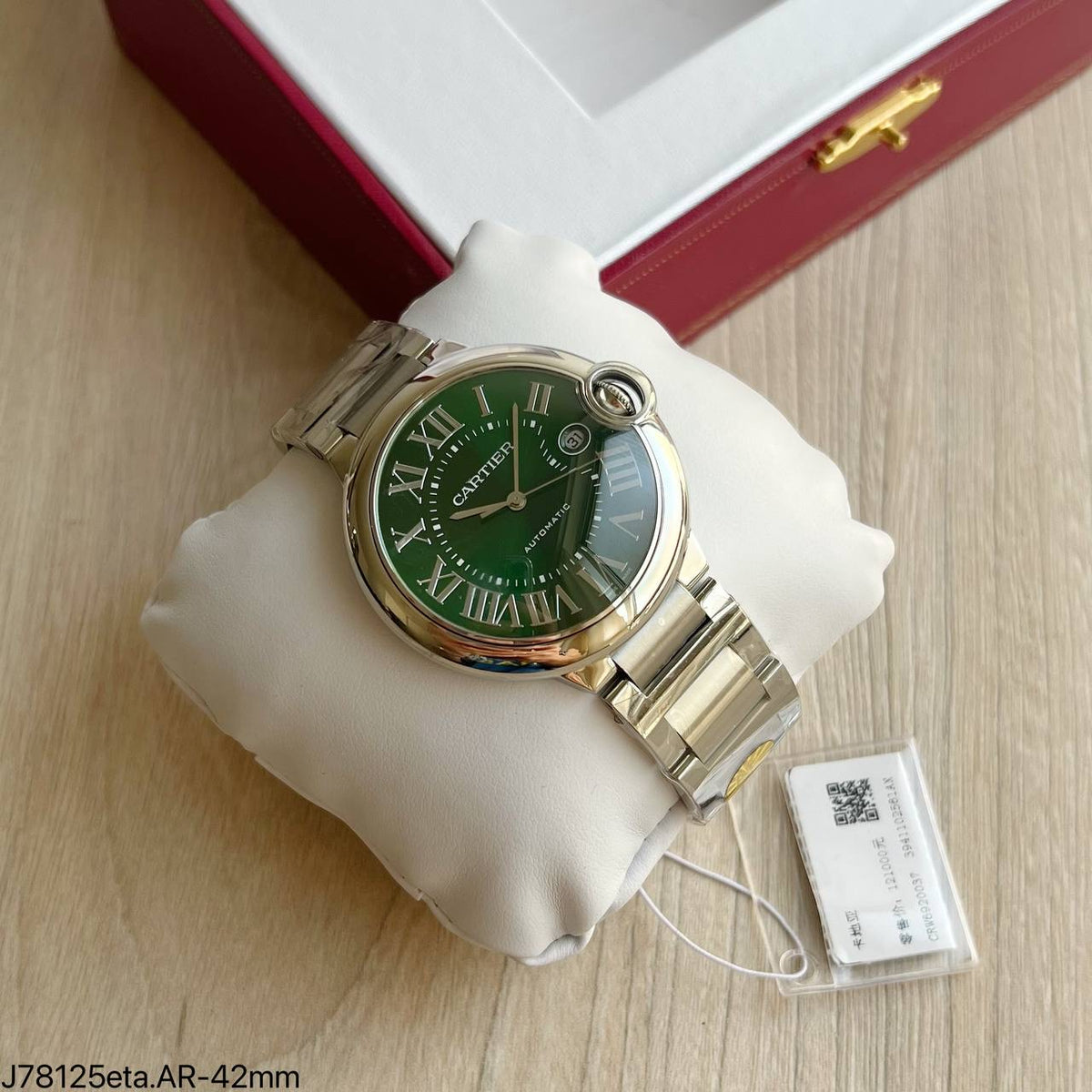 CARTIER BALLON ETA VERDE SUPER CLONE