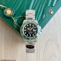 ROLEX SUBMARINER VERDE PRETO 41MM SUPER CLONE