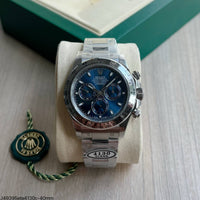 ROLEX DAYTONA 126509 PRATA AZUL 40MM 126509 SUPER CLONE