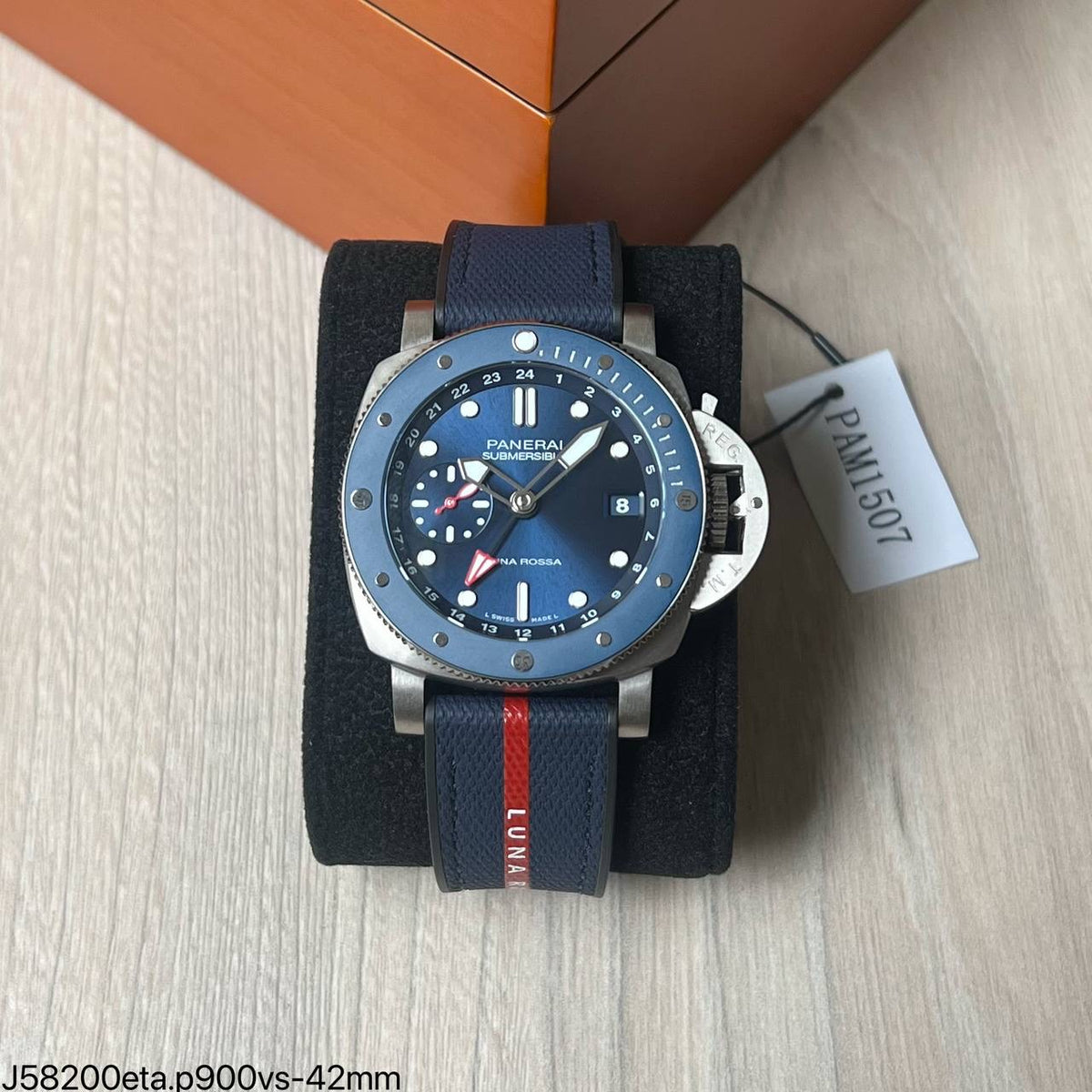 PANERAI SUBMERSIBLE LUNA ROSSA ETA SUPER CLONE