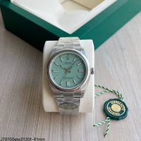 ROLEX OYSTER PERPETUAL PISTACHIO 41MM 134300 SUPER CLONE
