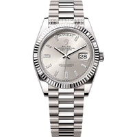 ROLEX DAY DATE ETA CINZA BRILHANTE SUPER CLONE