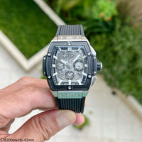 HUBLOT SPIRIT OF BIG BANG PRATA 42MM SUPER CLONE