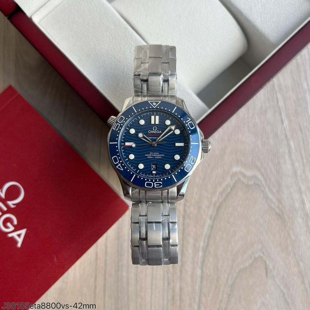 OMEGA SEAMASTER DIVER 300M AZUL 42MM SUPER CLONE