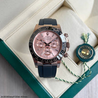 ROLEX DAYTONA 116515LN ROSE BAGUETE BORRACHA 40MM SUPER CLONE