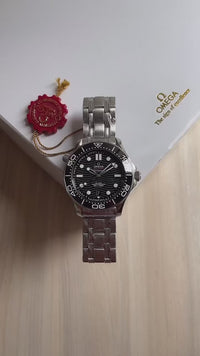 OMEGA SEAMASTER DIVER 300M PRETO 42MM SUPER CLONE