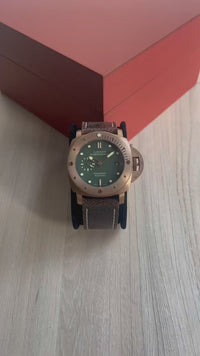 PANERAI LUMINOR SUBMERSIBLE ROSE VERDE 47MM SUPER CLONE
