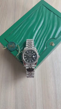 ROLEX DATEJUST PRETO JUBILEE 41MM 126334 SUPER CLONE