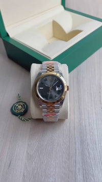 ROLEX DATEJUST JUBILEE 41MM PRATA DOURADO 126333 SUPER CLONE