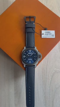 PANERAI LUMINOR MARINA CINZA AZUL 44MM SUPER CLONE