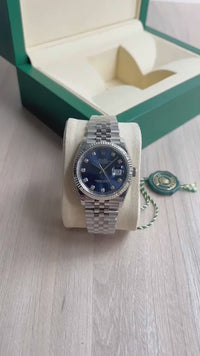ROLEX DATEJUST 36MM AZUL JUBILEU 126234 SUPER CLONE