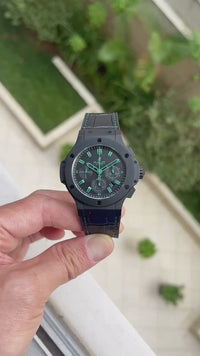 HUBLOT BIG BANG PRETO VERDE 44MM SUPER CLONE