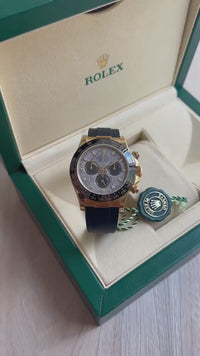 ROLEX DAYTONA 126518LN DOURADO METEORITE BORRACHA 40MM SUPER CLONE