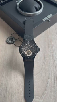 HUBLOT BIG BANG PRETO TOURBILLON 44MM SUPER CLONE