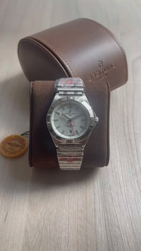 BREITLING CHRONOMAT PRATA BRANCO 41MM SUPER CLONE