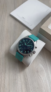IWC PILOT PRATA AZUL TIFFANY  43MM IW388114 SUPER CLONE