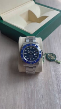 ROLEX SUBMARINER DATE 40MM 116619LB SMURF SUPER CLONE